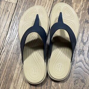 CROCS Women's Sandals in Black and Beige